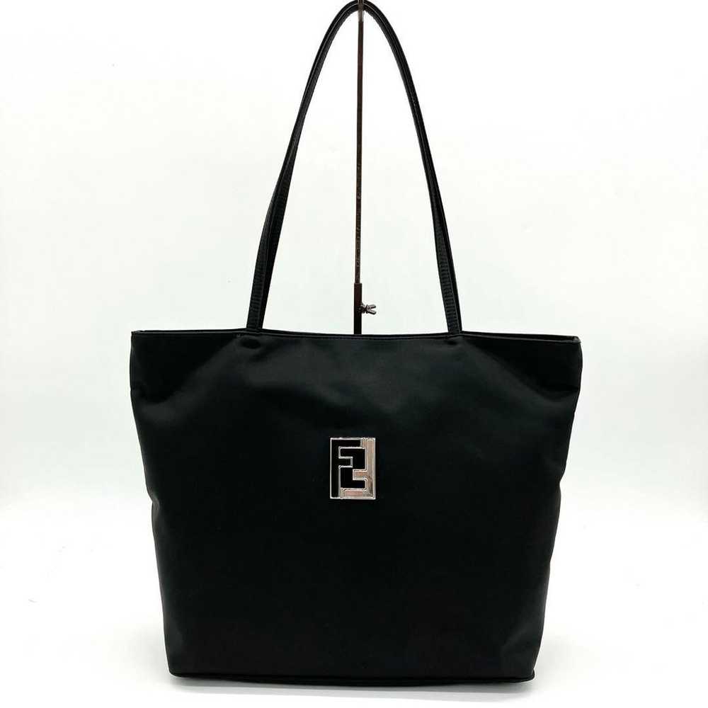 Excellent condition 【FENDI】 Tote Bag FF Hardware … - image 1