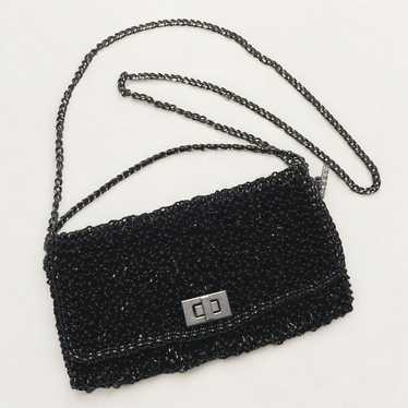 Anteprima Rucchetto II Flat Pouch Enamel Black Sho