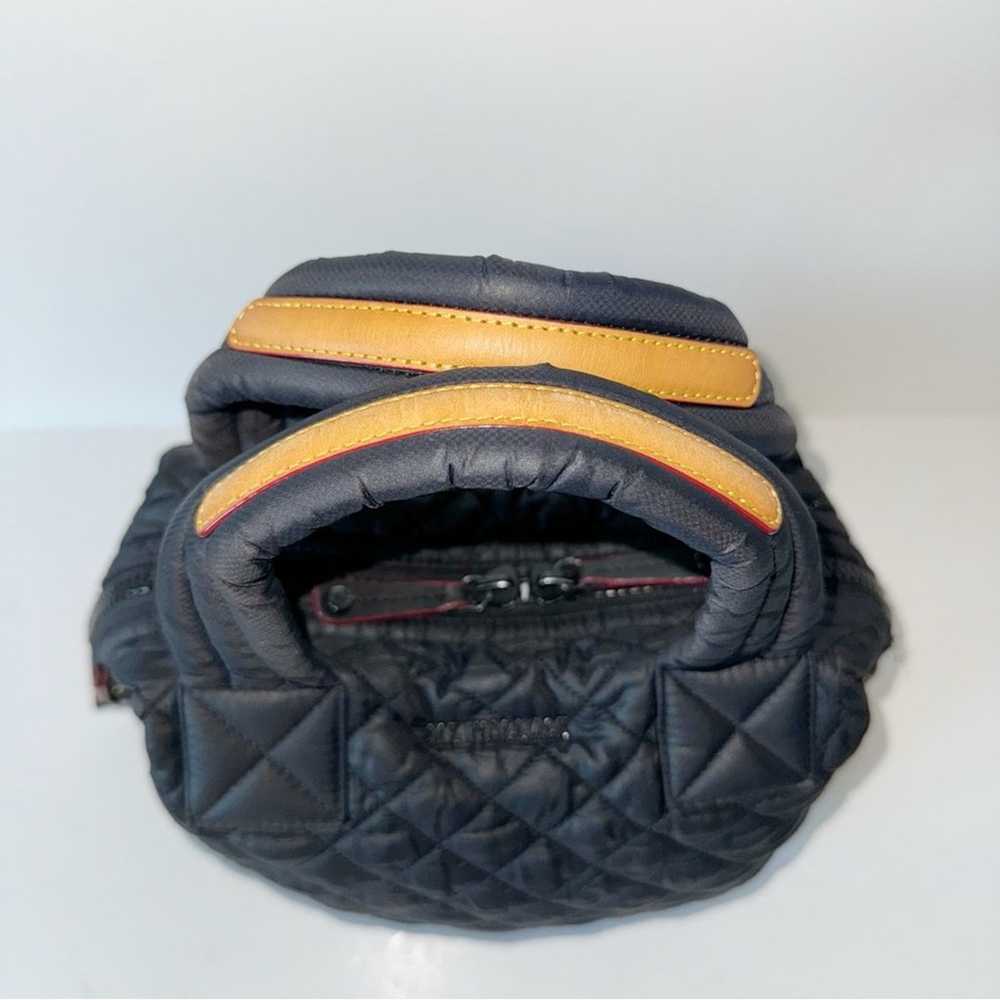 MZ Wallace Small Sutton Quilted Black Nylon Bag - image 4