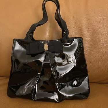 Salvatore Ferragamo Patent Leather Tote