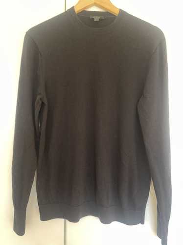 Cos Black 100% wool jumper / pullover