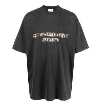 Off-White Baccuhs Short Sleeve Tee Shirt Black Mul