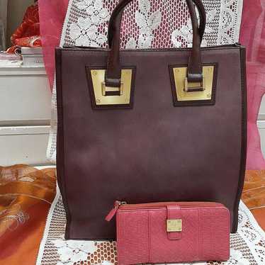 Epoi Autumn Color Handbag and Long Wallet Set - image 1