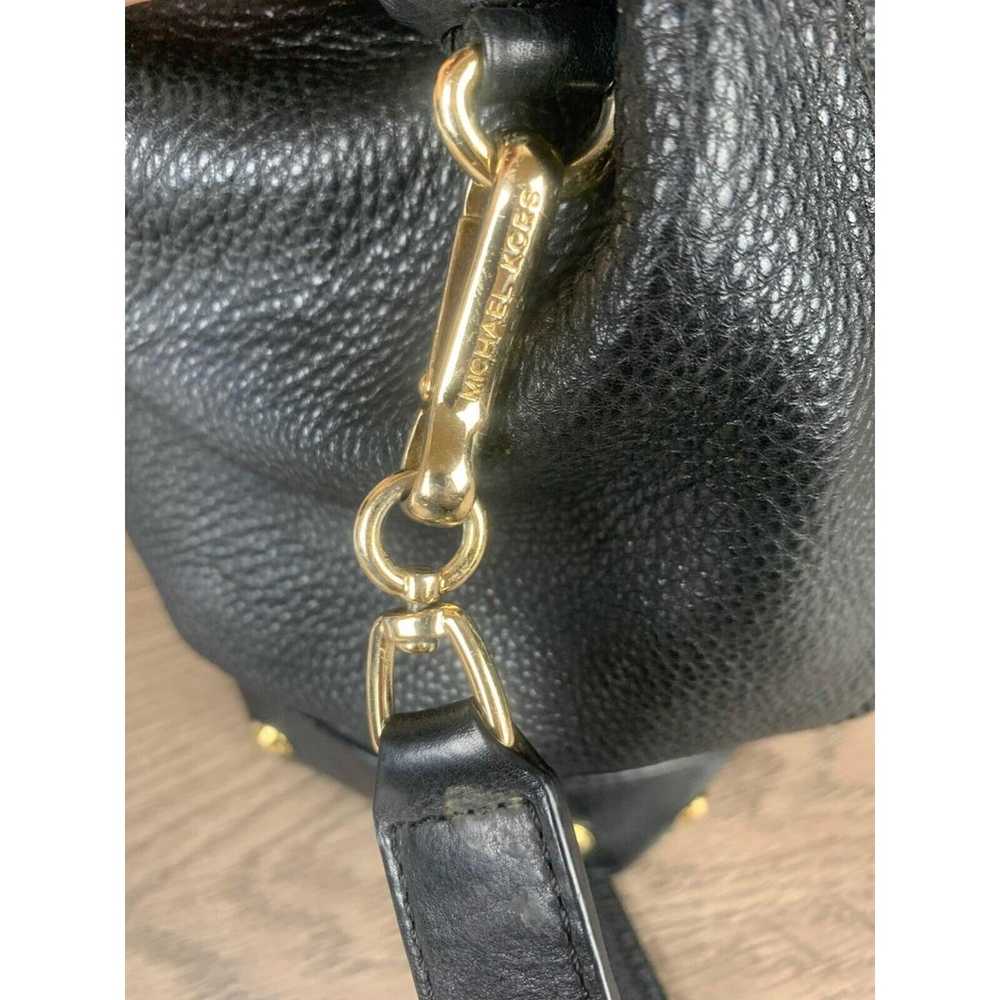 Michael Kors Beautiful Black Leather Purse HINGE … - image 8