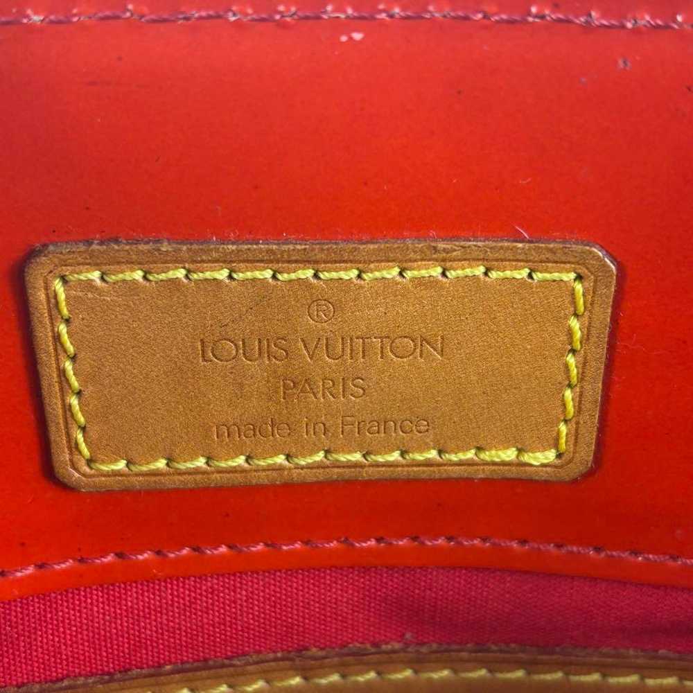 Louis Vuitton Lead PM Bag Fuchsia Vernis Red Hand… - image 12