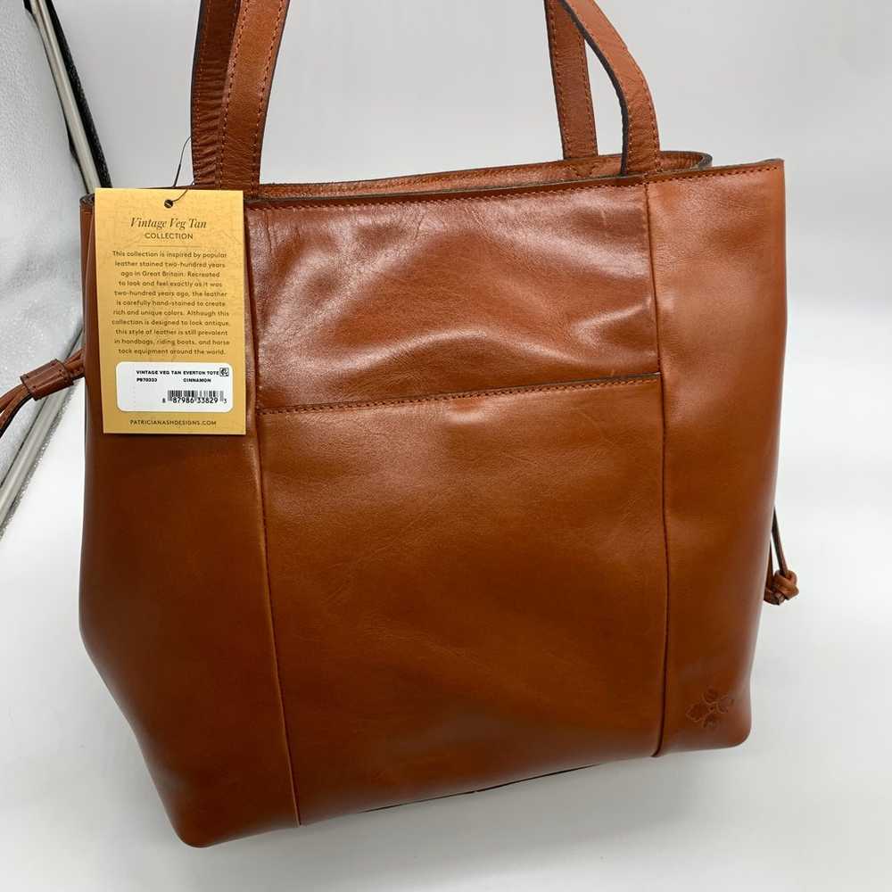 Patricia Nash Everton Slouchy Tote Cinnamon Brown… - image 12