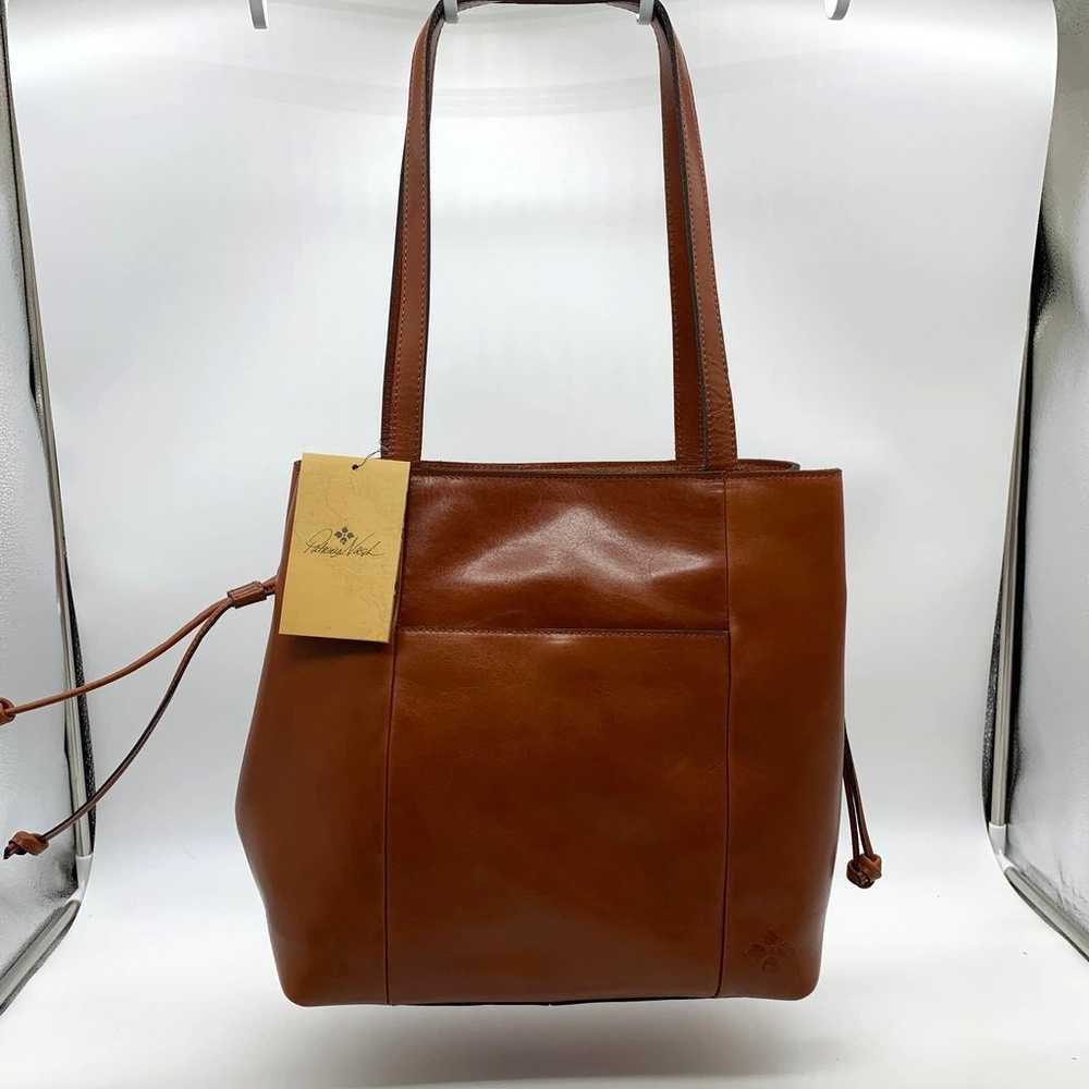 Patricia Nash Everton Slouchy Tote Cinnamon Brown… - image 2