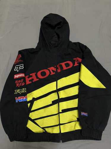 Honda × Supreme Supreme Honda fox racing puffy zip