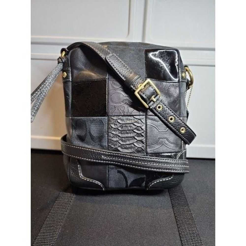 COACH RARE HAMPTON 12485 LIMITED EDITION PATCHWOR… - image 1