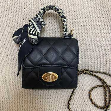 Christian Dior scarf shoulder bag