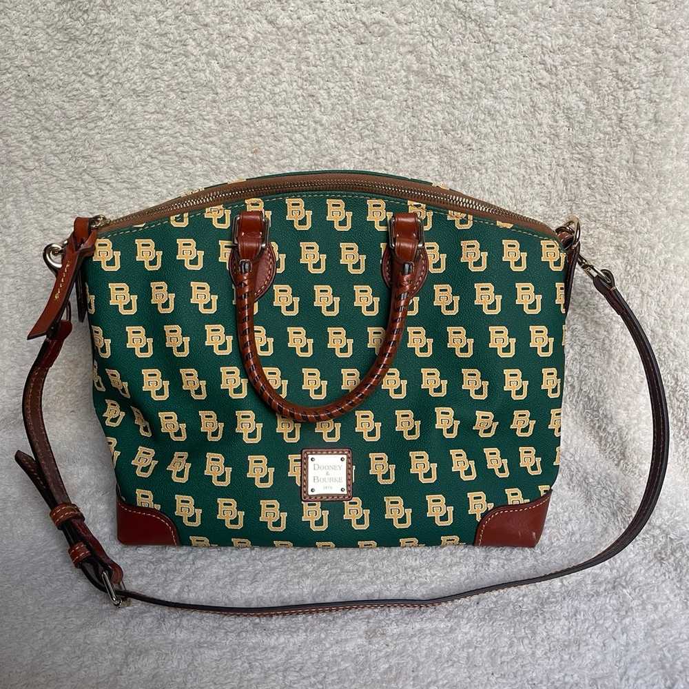 Dooney & Bourke Baylor University Handbag Purse - image 1