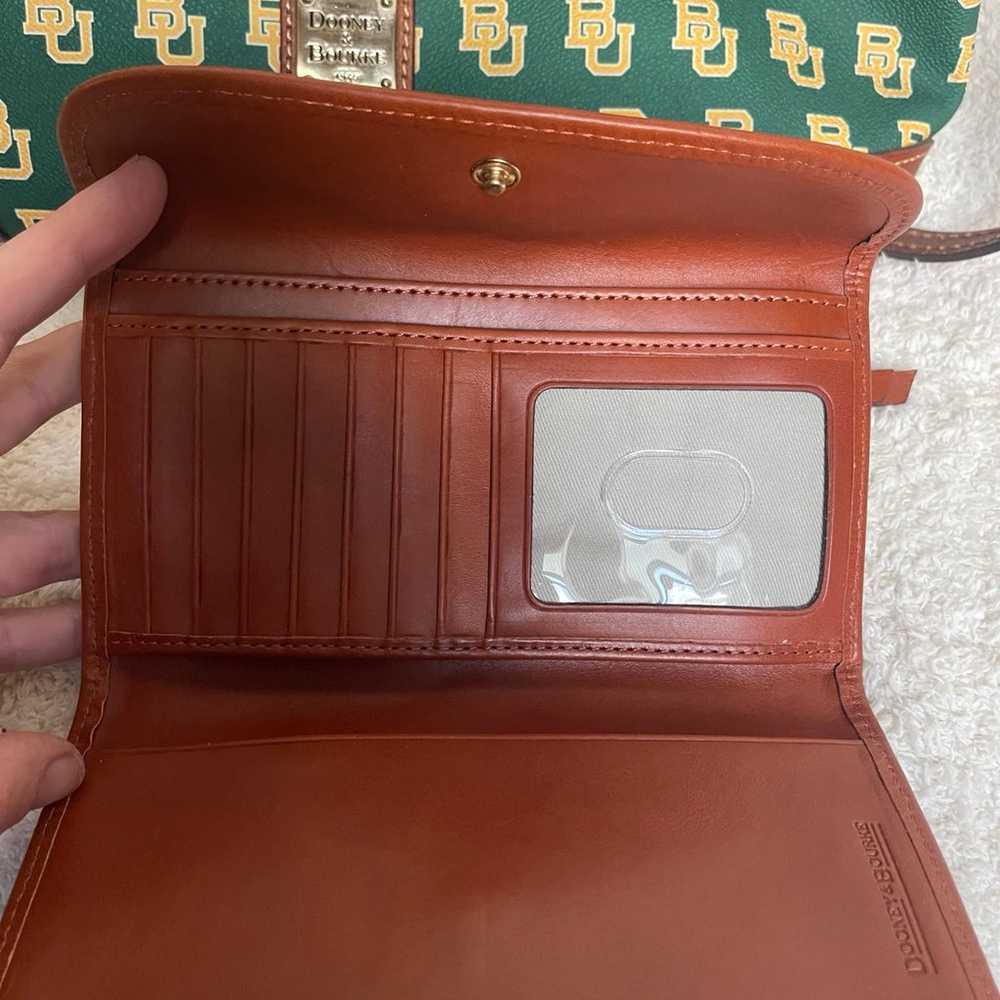 Dooney & Bourke Baylor University Handbag Purse - image 8