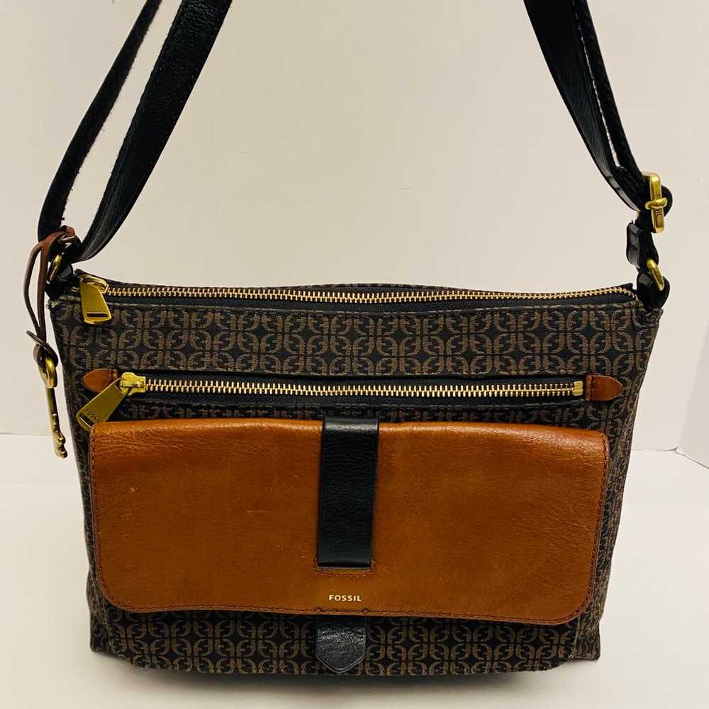 Fossil Kinley Large Crossbody Purse Shoulder Bag … - image 2