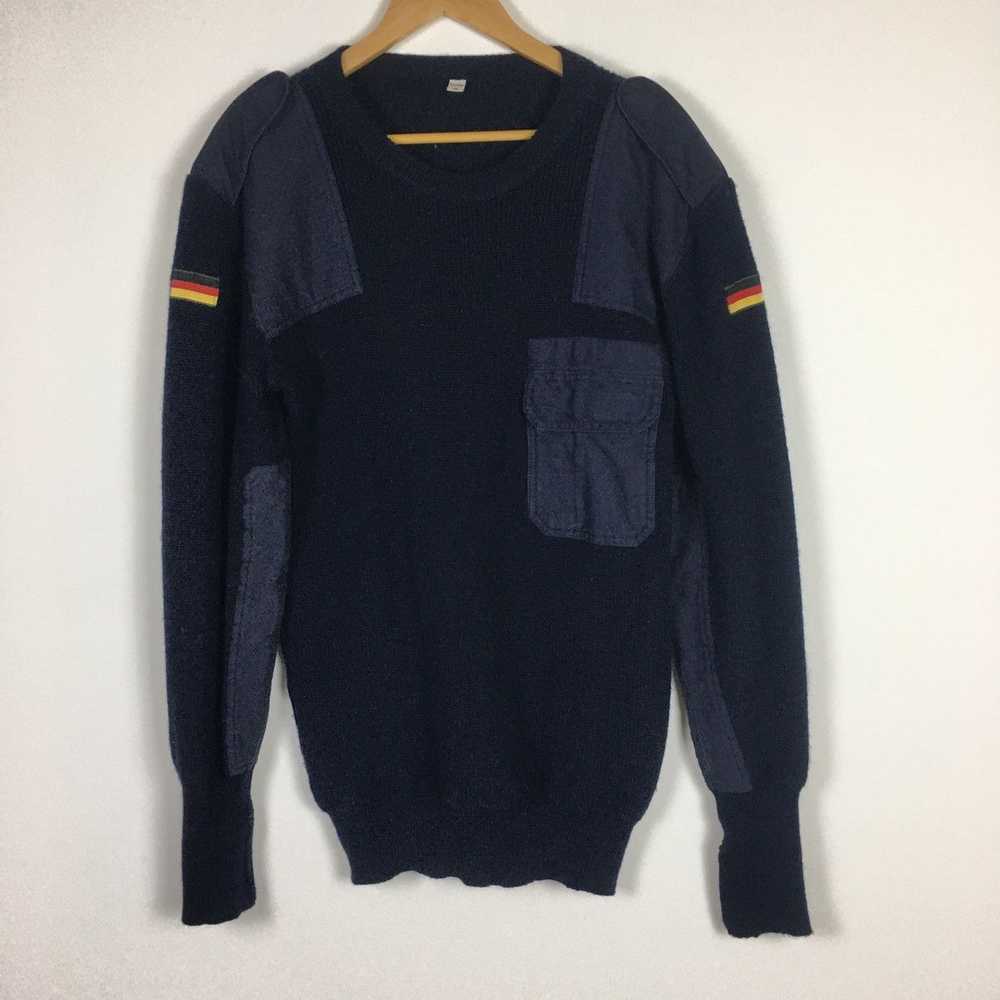 German Army Trainers × Homespun Knitwear × Milita… - image 1