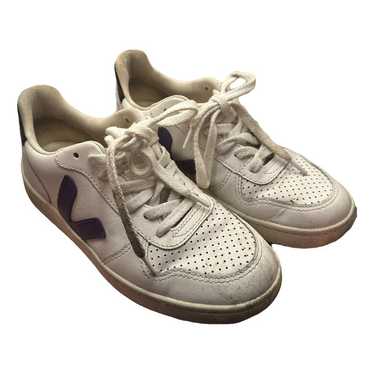 Veja Leather trainers - image 1