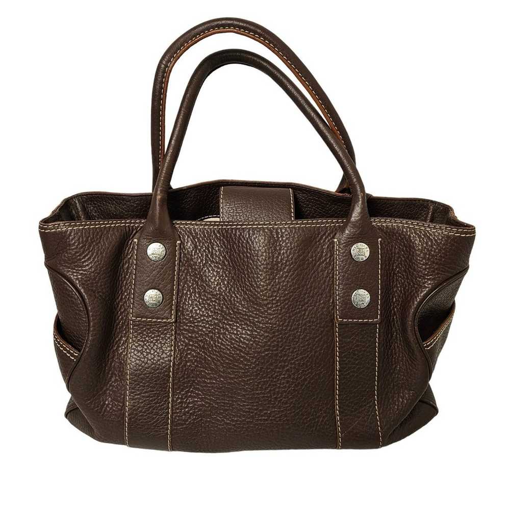 MICHAEL Kors Greenwich Brown Pebble Leather Tote,… - image 1