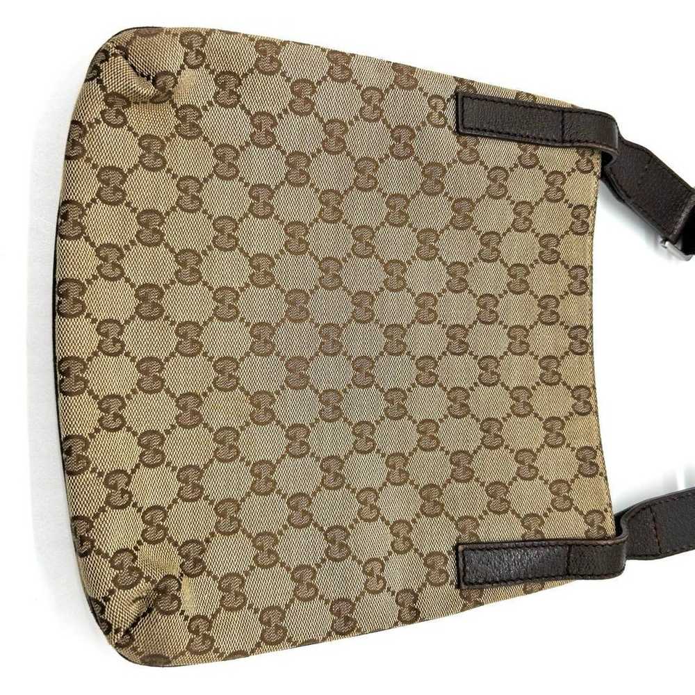 GUCCI GG Canvas Shoulder Sacoche Unisex Bag - image 10