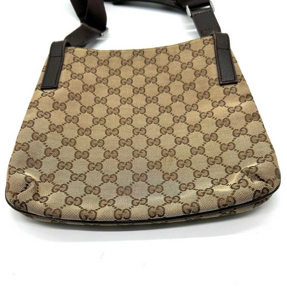 GUCCI GG Canvas Shoulder Sacoche Unisex Bag - image 11