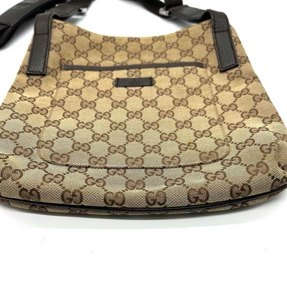 GUCCI GG Canvas Shoulder Sacoche Unisex Bag - image 9