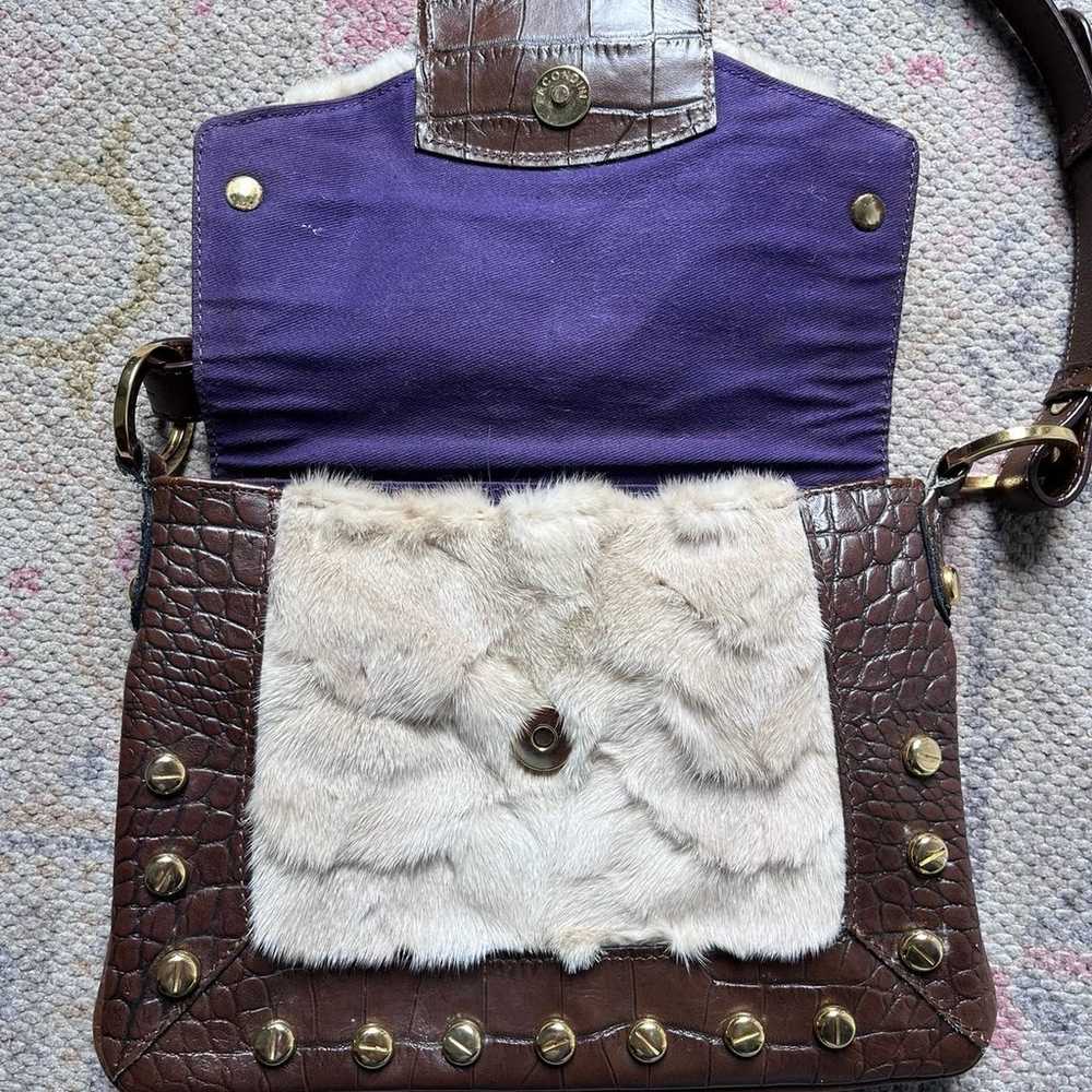 Retro Mink Calf leather Crossbody FACONDINI - image 7