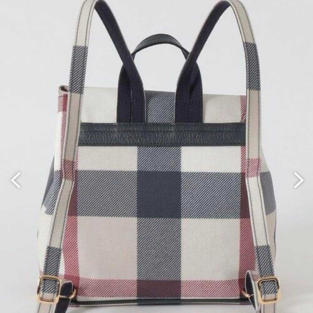 Blue Label Check Backpack - image 4