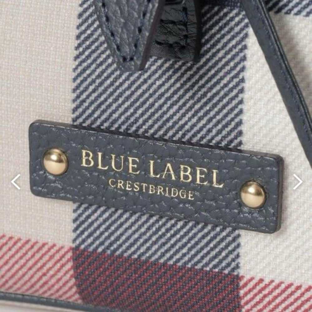 Blue Label Check Backpack - image 5