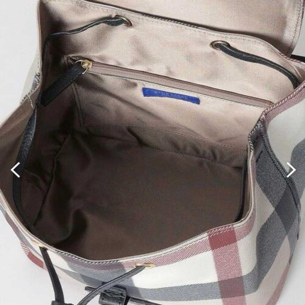 Blue Label Check Backpack - image 6