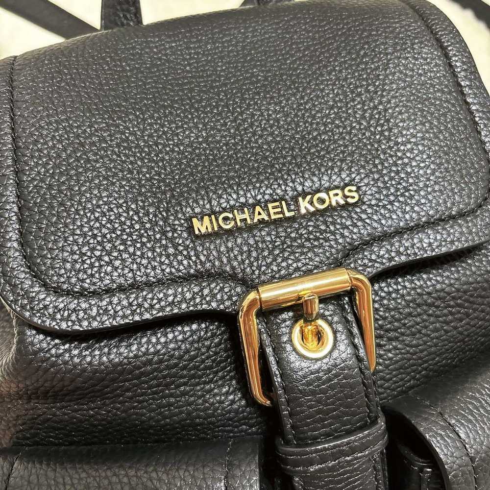 Michael Kors Leather Backpack Pebbled Leather - image 2