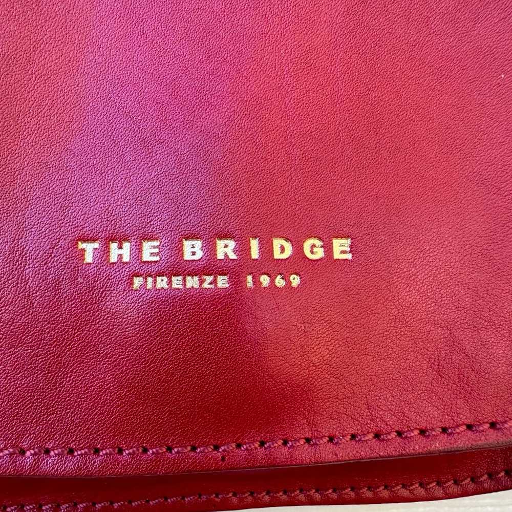 The Bridge Firenze 1969 Red Leather Crossbody Bag - image 2