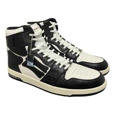 Amiri Leather high trainers - image 1