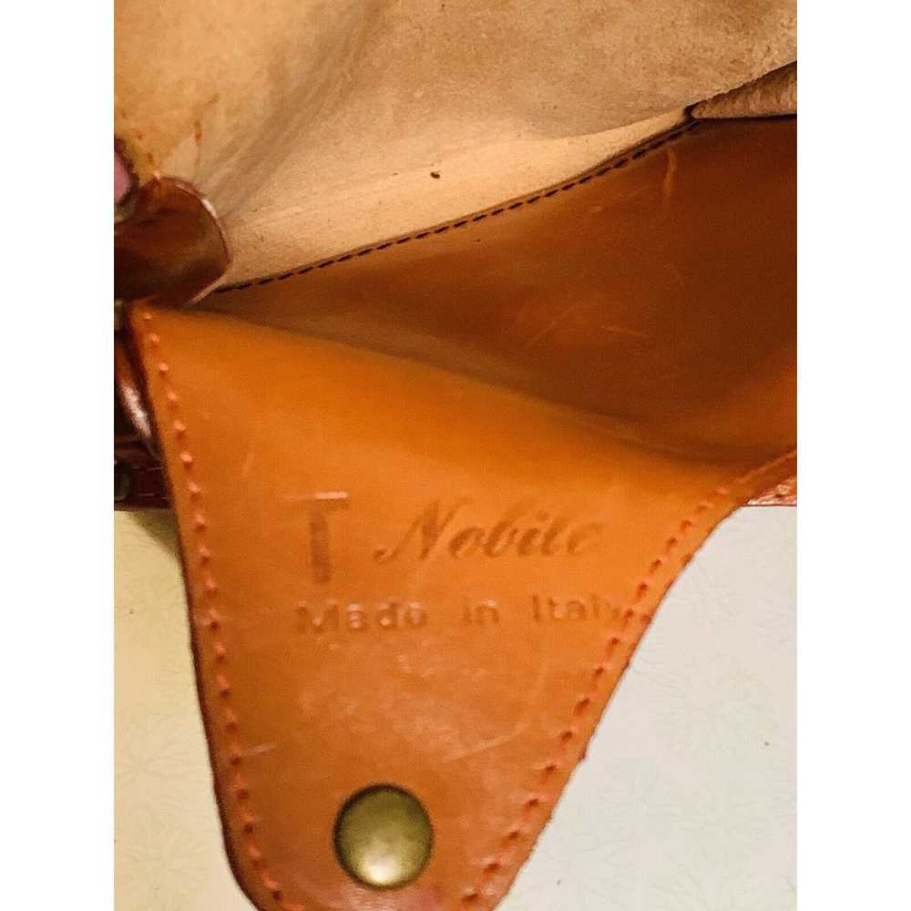 T. Nobile Vintage Small Brown Women's Leather Ita… - image 9