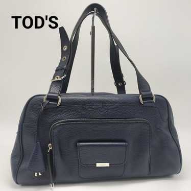 Almost unused✨ Tod's tote bag, leather, navy blue