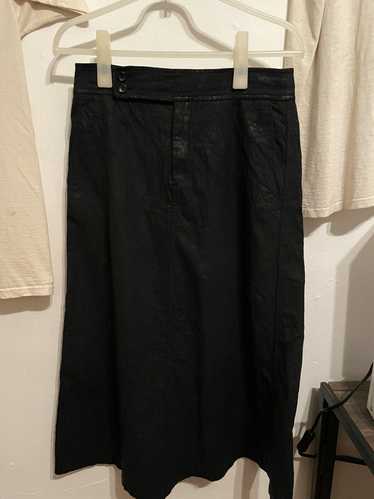 Comme des Garcons Coated Maxi Skirt