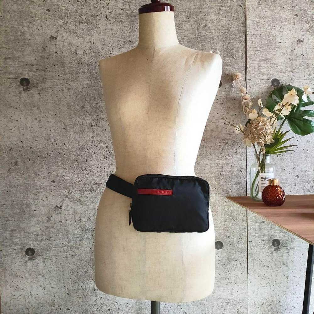 Excellent condition Prada Sport 2-way waist pouch… - image 3