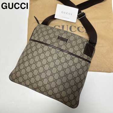 f08 [Excellent Condition] Gucci GG Supreme PVC Le… - image 1