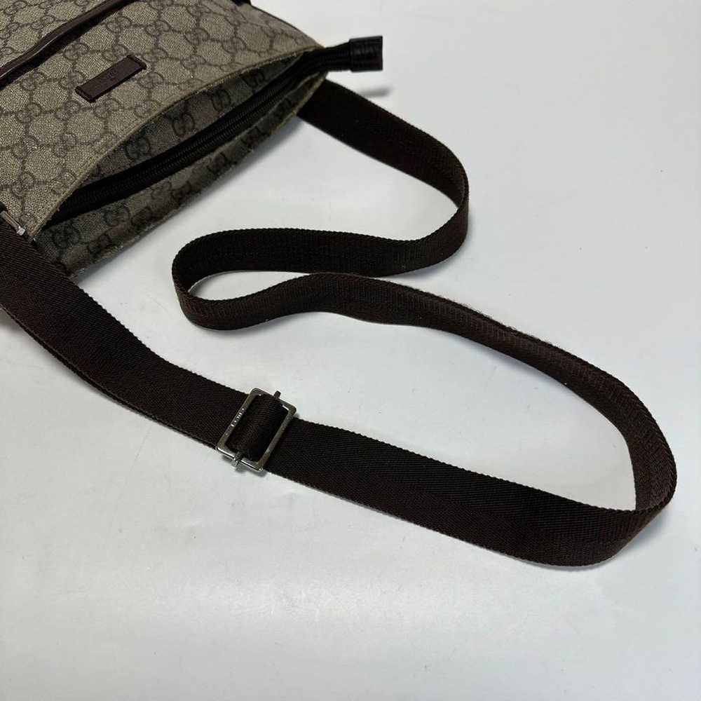 f08 [Excellent Condition] Gucci GG Supreme PVC Le… - image 8