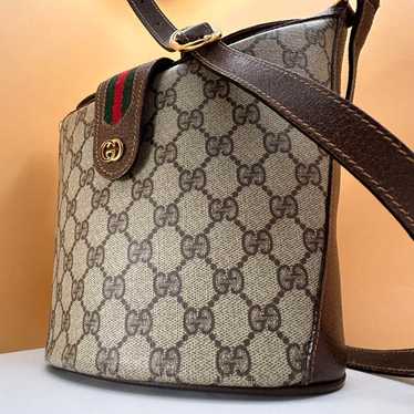 Old Gucci Sherry Line PVC GG Supreme GG Shoulder B