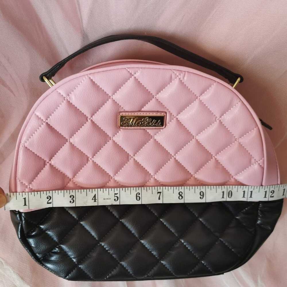 Mars Japan AS IS Rare Crossbody Large Purse Pink … - image 7