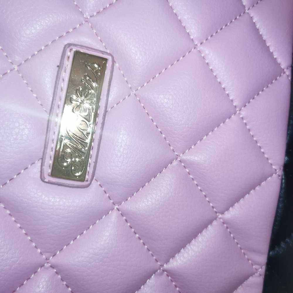 Mars Japan AS IS Rare Crossbody Large Purse Pink … - image 9