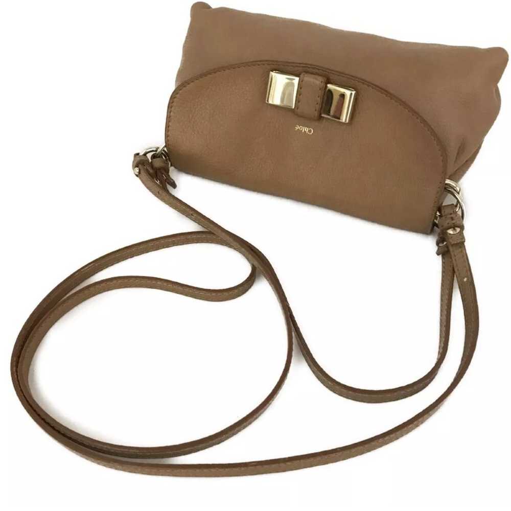 Chloe bag Lily leather shoulder bag - tan - image 5