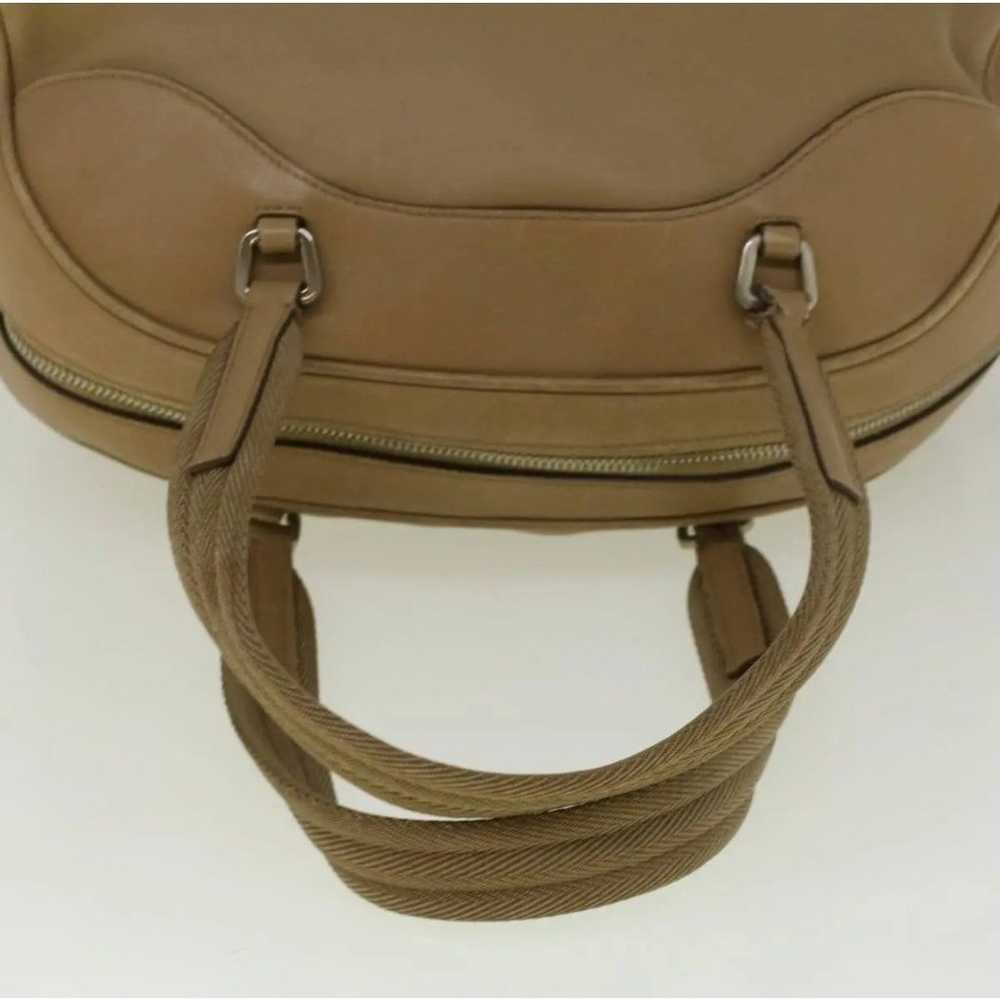 Prada Leather Handbag Beige - image 11