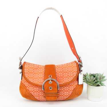 Coach Vintage Y2K Orange Soho Bag