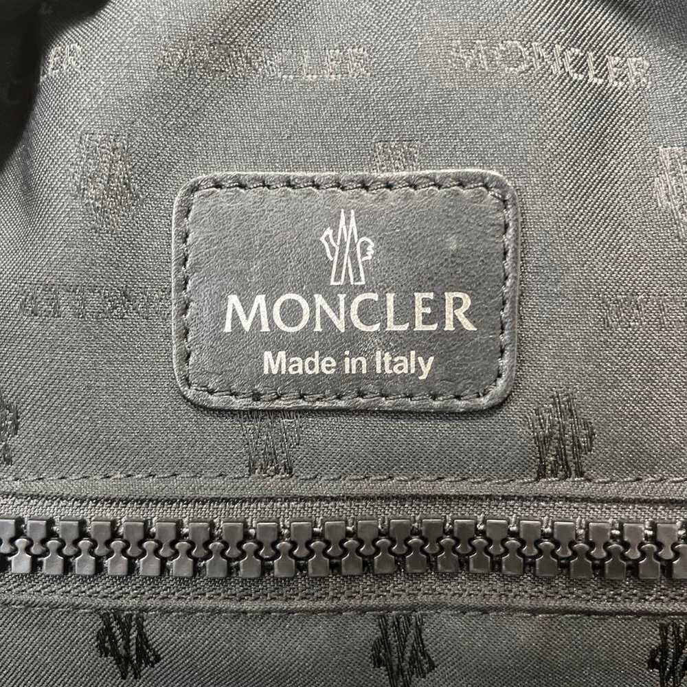 Excellent condition Moncler quilted Bordeaux back… - image 4