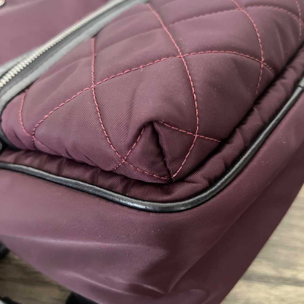 Excellent condition Moncler quilted Bordeaux back… - image 5