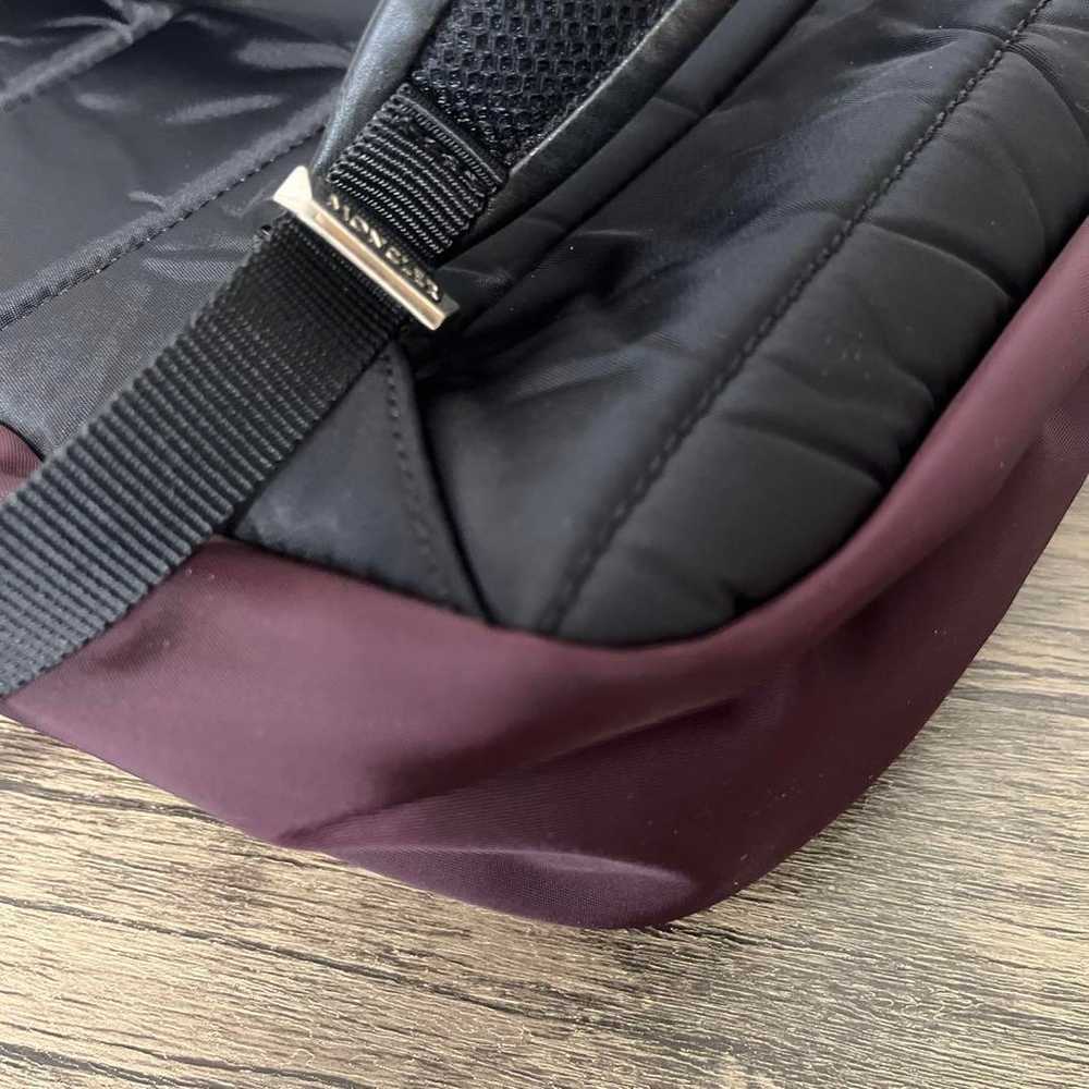 Excellent condition Moncler quilted Bordeaux back… - image 7