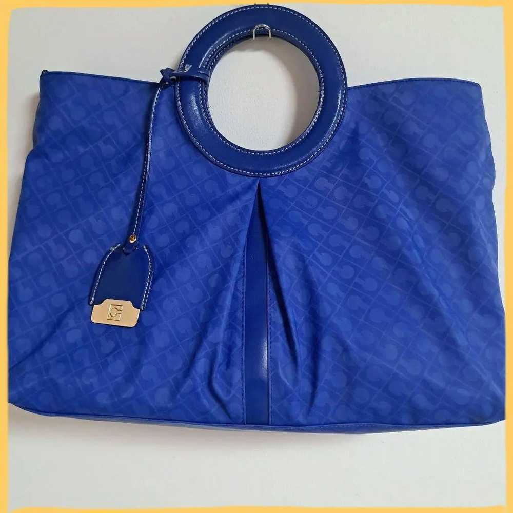 Geraldini Handbag Tote Bag Blue - image 1