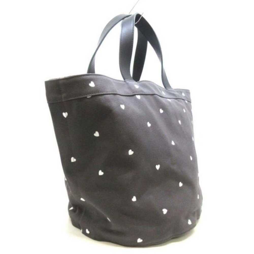 Ludlow Radlow Heart Bag Tote Bag L Gray - image 3