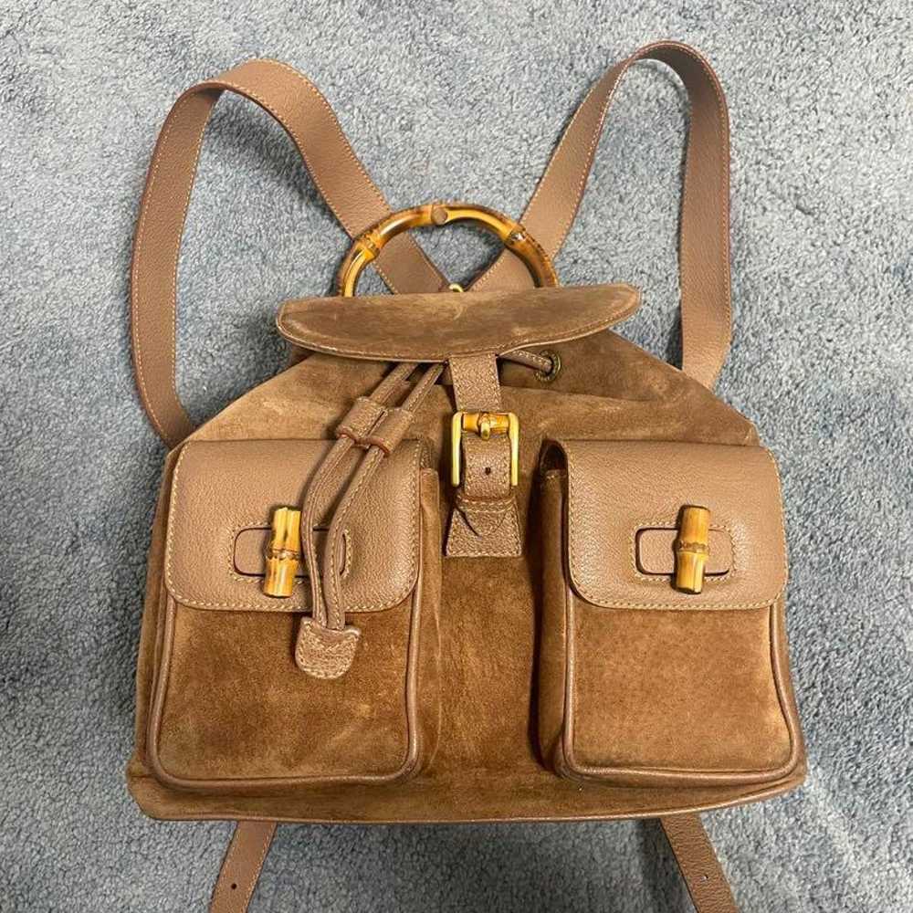 GUCCI Bamboo Mini Backpack - image 1