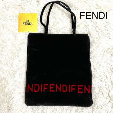 FENDI Velour Tote Bag - Excellent Condition