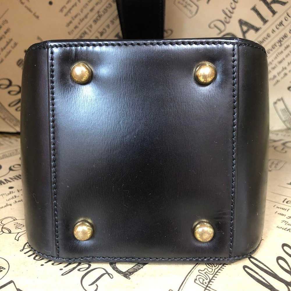 Cartier Panthère Handbag Formal Leather Black FL6… - image 3